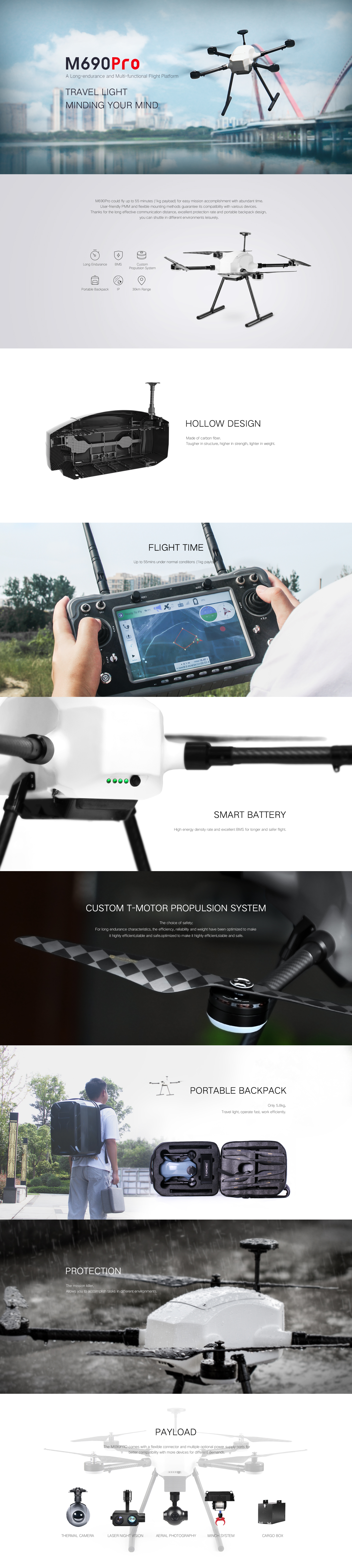 T-DRONE  M690 pro